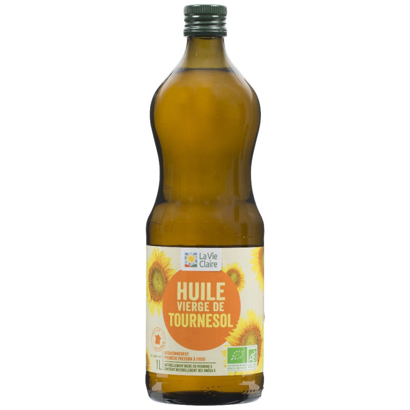Huile vierge de tournesol