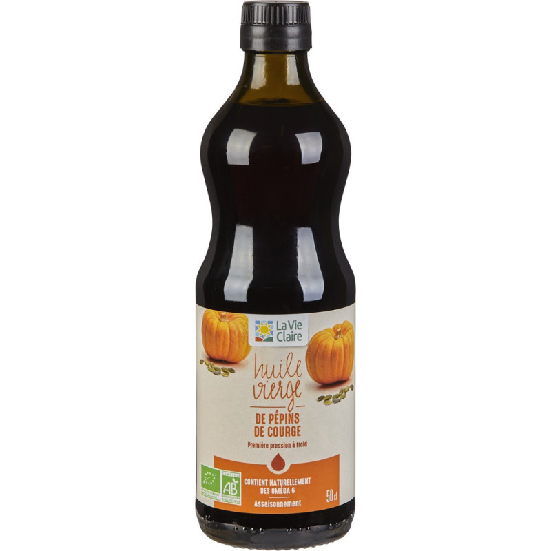 Huile vierge de pépins de courge Huile vierge de pépins de courge