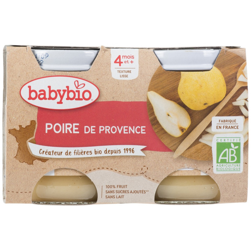 POT POIRE 2X130G