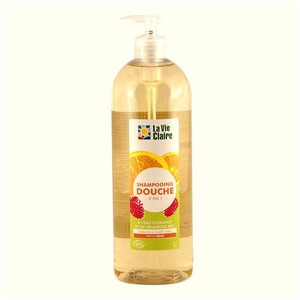 Shampoing douche avoine épeautre parfum citron romarin