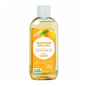 Shampooing brillance, enrichi à l'aloé vera, parfum citron