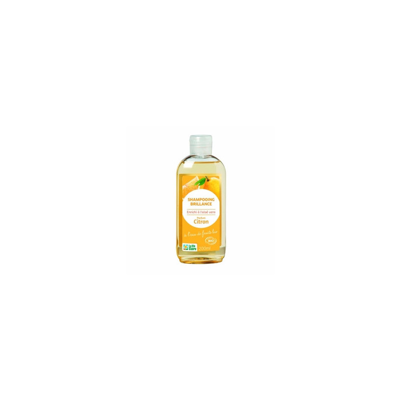 Shampooing brillance, enrichi à l'aloé vera, parfum citron