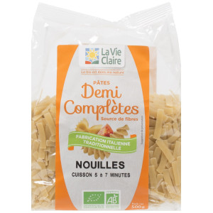 Nouilles demi-complètes bio