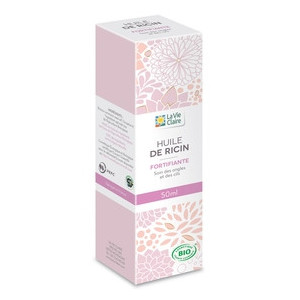 Huile végétale de Ricin fortifiante (soin des ongles et des cils).