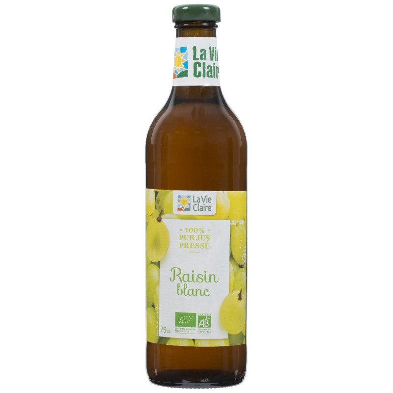 Pur jus de raisin blanc