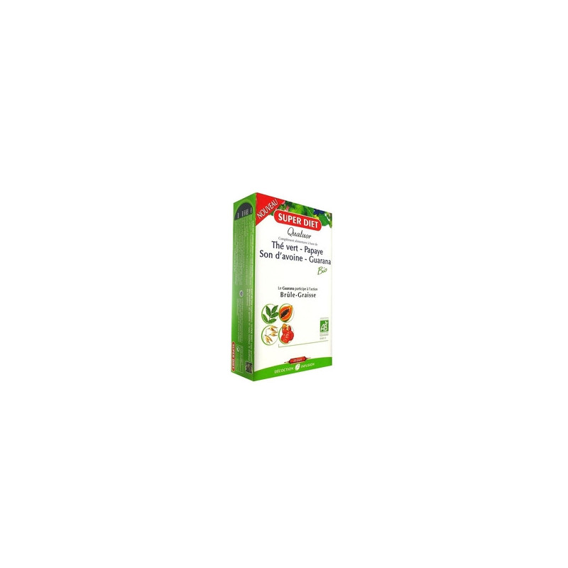 QUATUOR BRULE GRAISSE 20 AMP