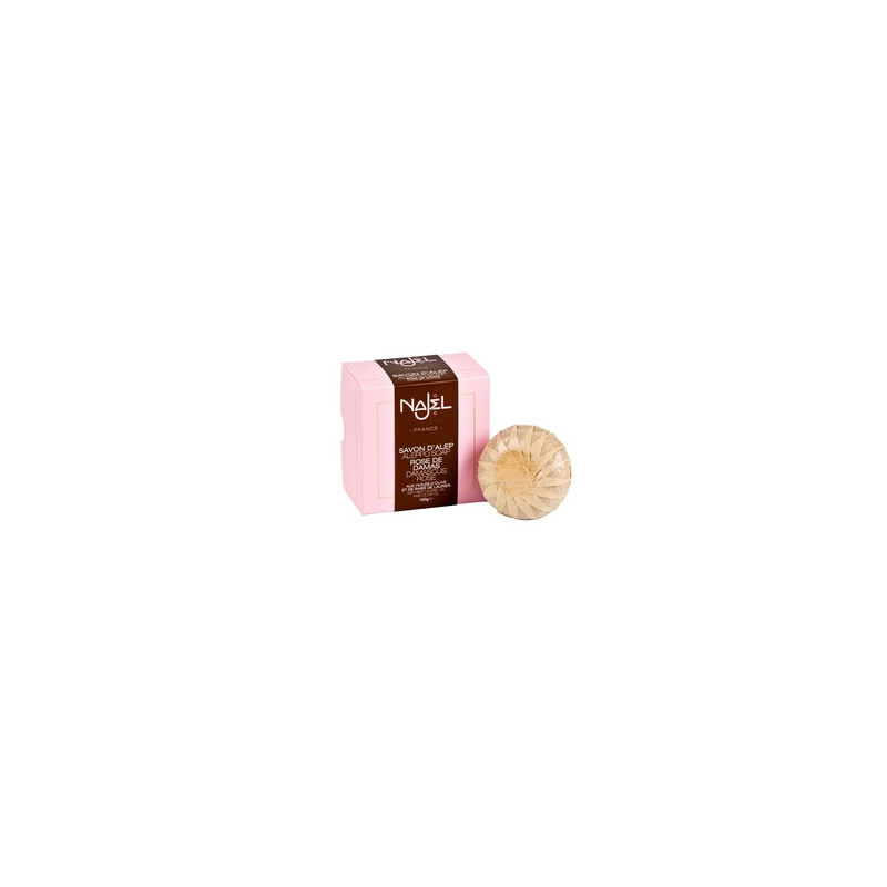SAVON ALEP ROSE DAMAS 100 G