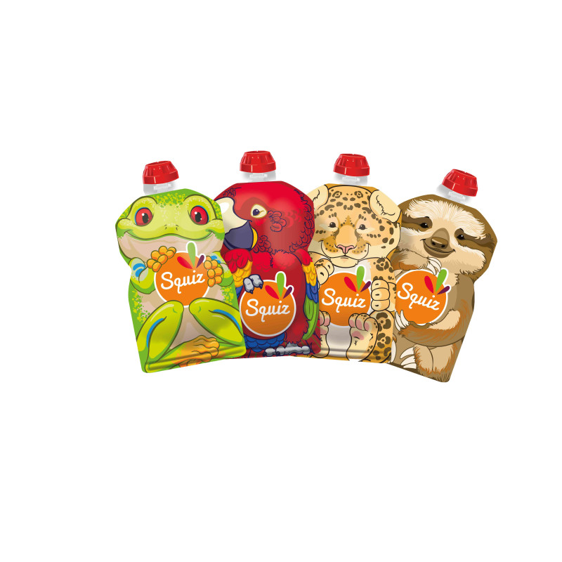 LOT 4 SQUIZ AMAZONIE+SQUIZ'ZIP