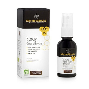 SPRAY GORGE MIEL MANUKA 10+