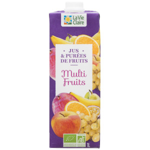 Jus & purées de fruits, multi fruits.