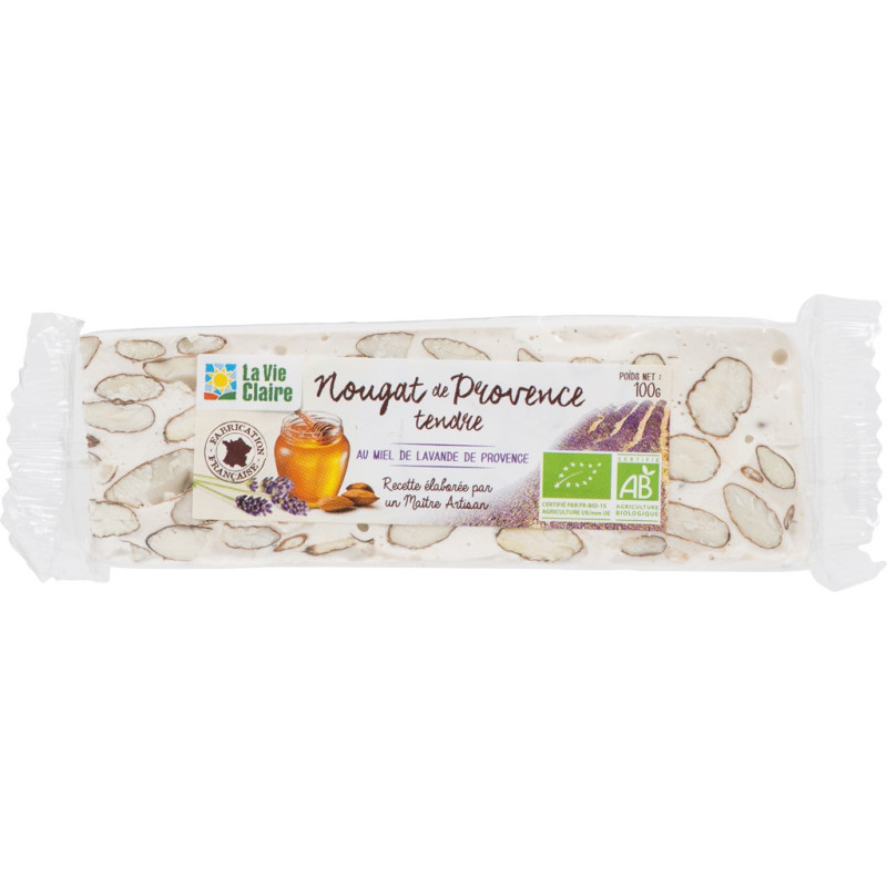 Nougat au miel de lavande