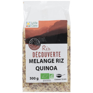 Mélange riz quinoa rouge bio