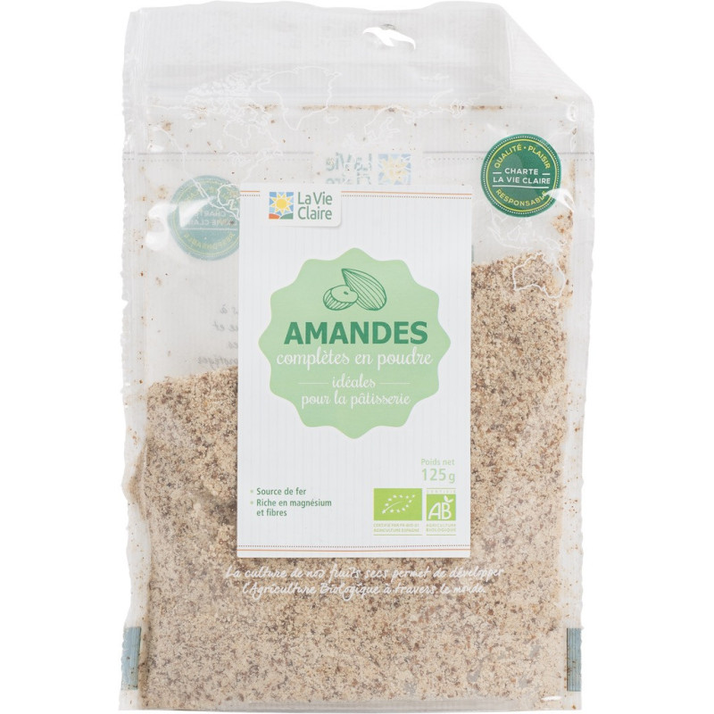 Poudre d'amande complète bio Poudre d'amande complète bio