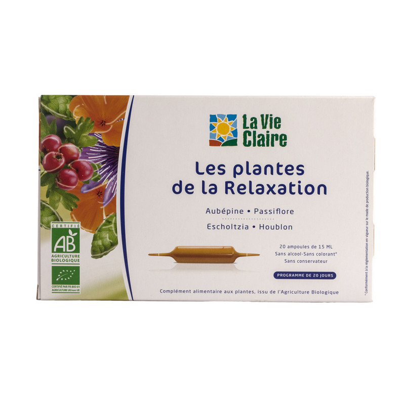 Les plantes de la Relaxation