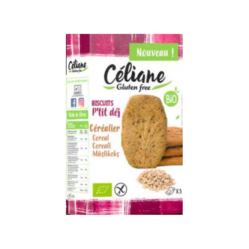 BISCUIT DEJEUNER CEREALIER SANS GLUTEN
