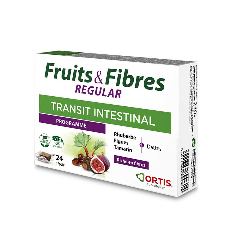 FRUITS ET FIBRES REGUL 45CUBES