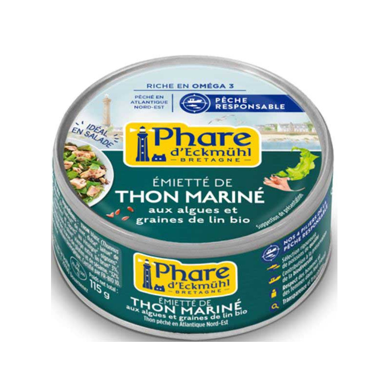 EMIETTE THON MARINE ALGUES