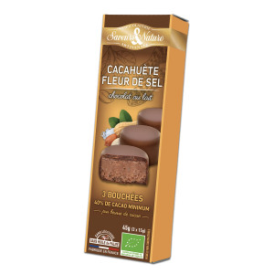 BOUCHEES CACAHUE SEL CHOC LAIT
