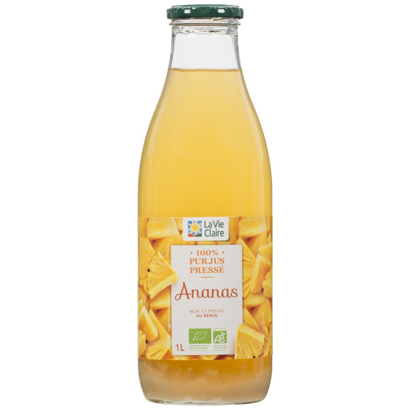 100% pur jus pressé ananas