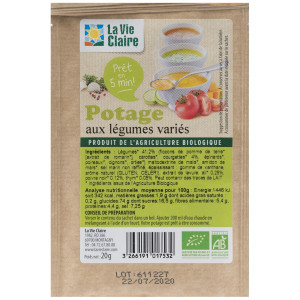 POTAGE LEGUMES VARIES DESHYD