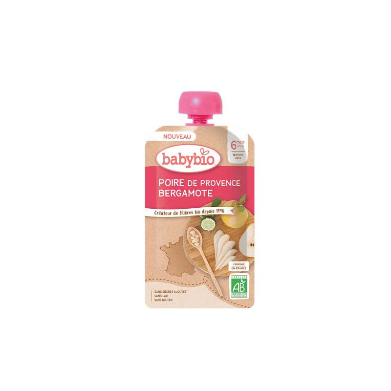 GOURDE POIRE BERGAMOTE 120G