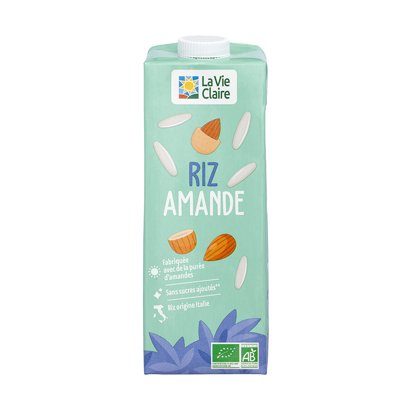Boisson végétale riz amande