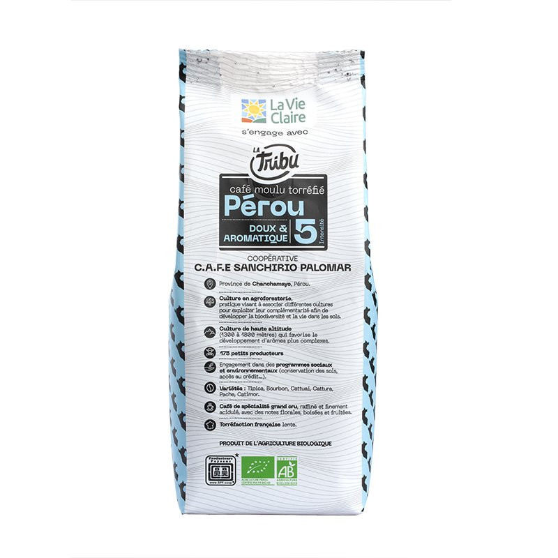 CAFE PEROU MOULU LA TRIBU CAFE PEROU MOULU LA TRIBU