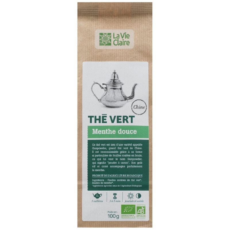 Thé vert menthe nanah vrac Thé vert menthe nanah vrac