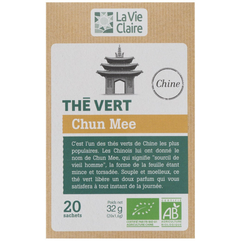Thé vert Chun Mee