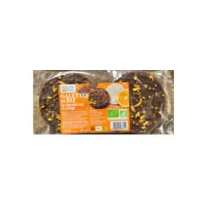 GALETTE RIZ CHOCO NOIR ORANGE