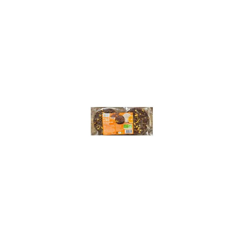 GALETTE RIZ CHOCO NOIR ORANGE