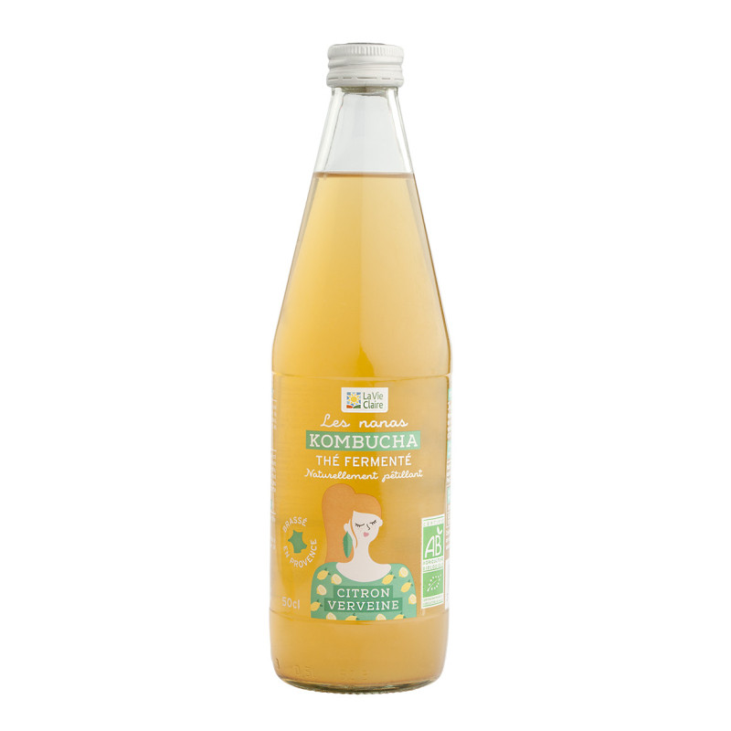 KOMBUCHA VERVEINE CITRON 50CL KOMBUCHA VERVEINE CITRON 50CL