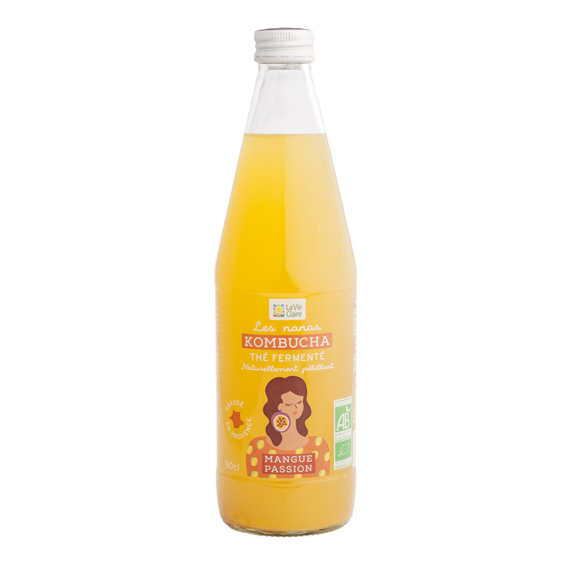 KOMBUCHA MANGUE PASSION 50CL KOMBUCHA MANGUE PASSION 50CL