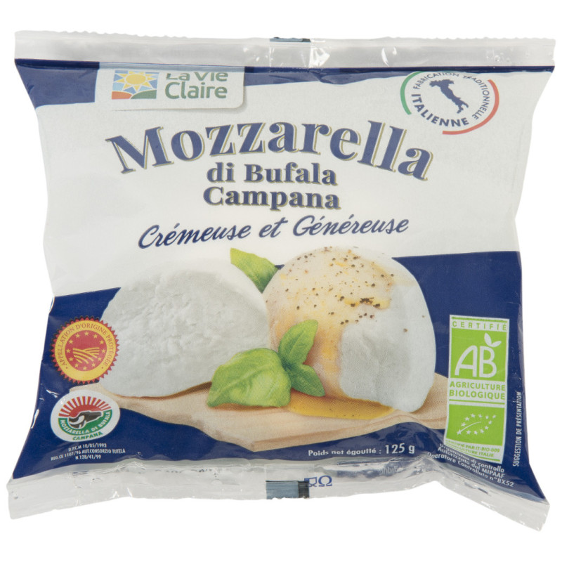 MOZZARELLA DI BUFALA 125G MOZZARELLA DI BUFALA 125G