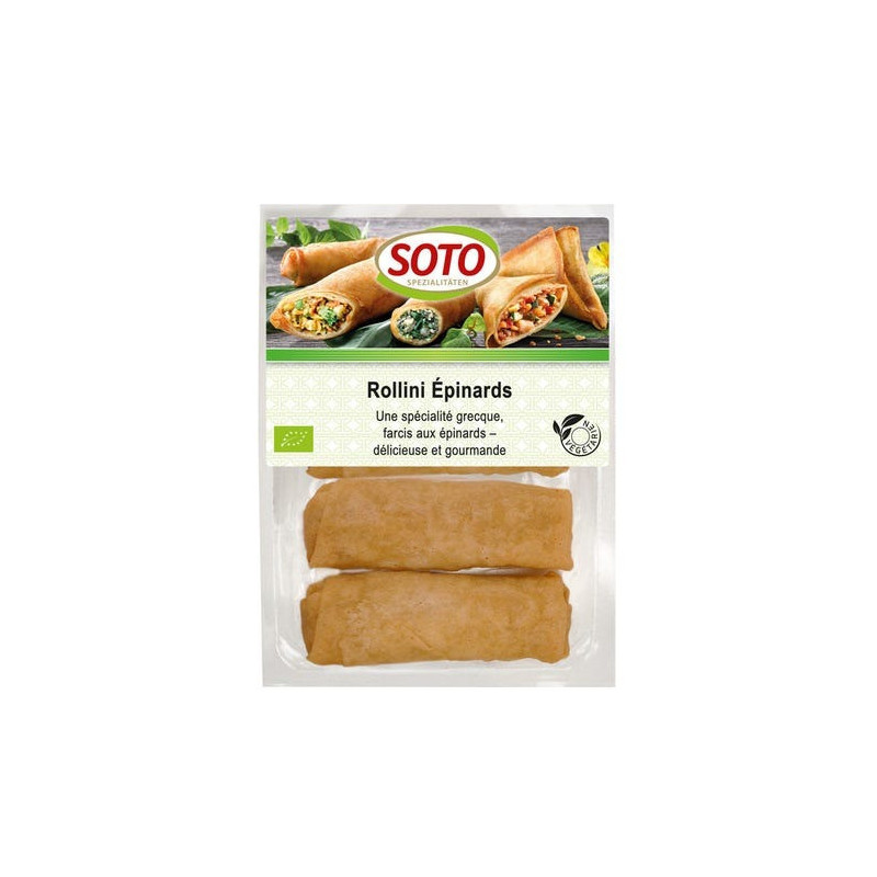 ROLLINI EPINARDS 200G