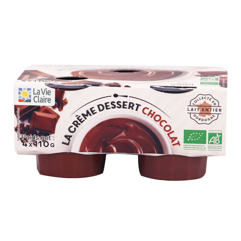 CREMES DESSERTS CHOCOLAT X4 CREMES DESSERTS CHOCOLAT X4