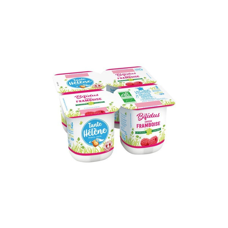 BIFIDUS FRAMBOISE 4X125G BIFIDUS FRAMBOISE 4X125G