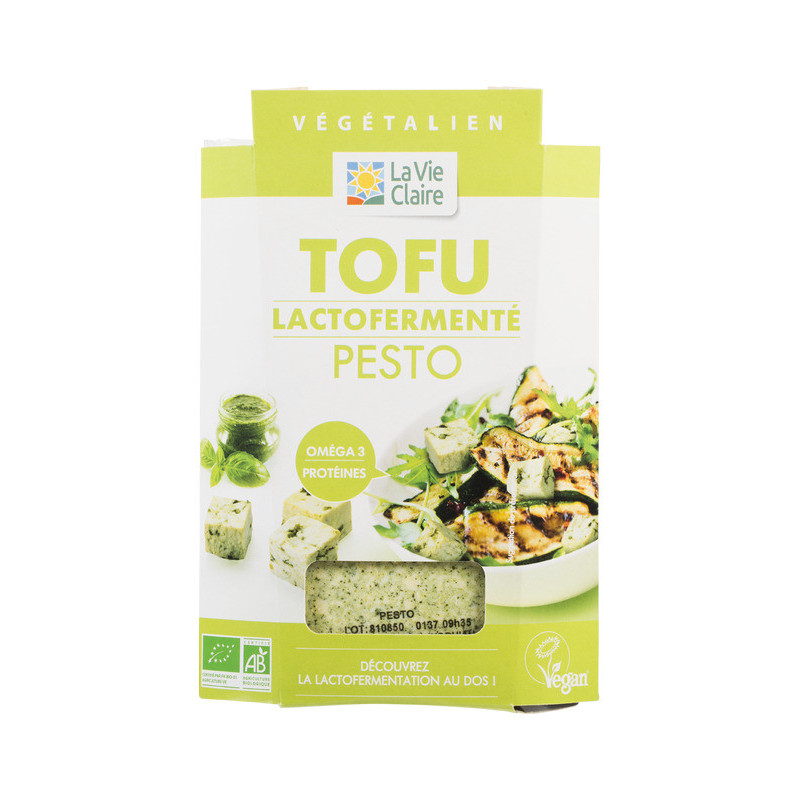 TOFU LACTOFERMENTE PESTO 200G