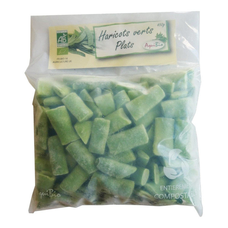 Haricots plats coupés (Cultivés en France) Haricots plats coupés (Cultivés en France)