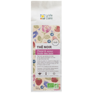 Thé noir Floral & saveur fruits des bois