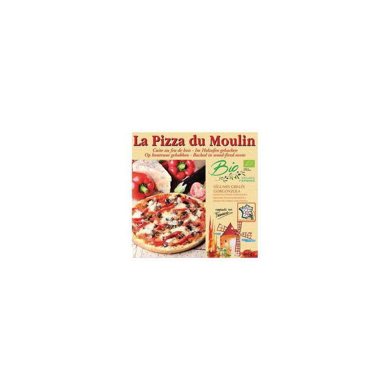 Pizza Légumes grillés Gorgonzola Pizza Légumes grillés Gorgonzola