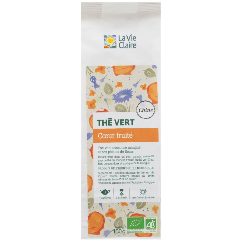 Thé vert saveur fruits du verger Thé vert saveur fruits du verger