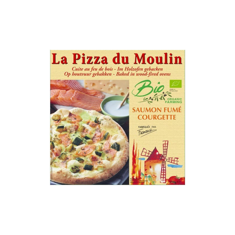 Pizza Courgette Saumon Aneth - INDISPONIBLE Pizza Courgette Saumon Aneth - INDISPONIBLE