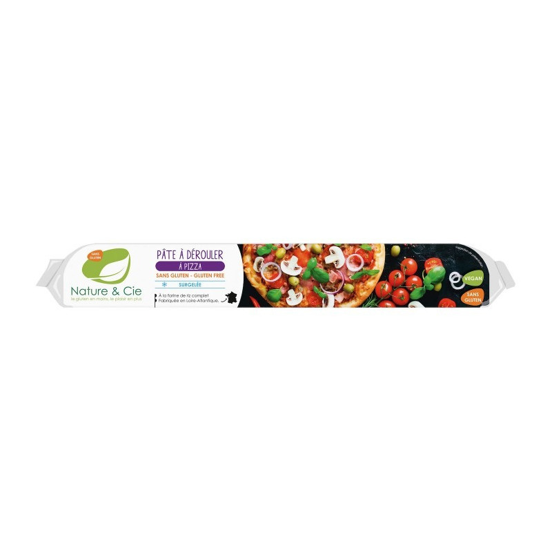 Pate à pizza pré-étalée Sans gluten