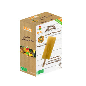 Batonnets sorbet Ananas PALITOS