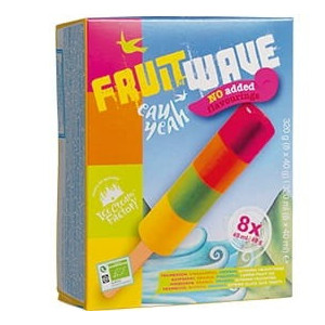 Sucettes 4 parfums (Fruit wave)
