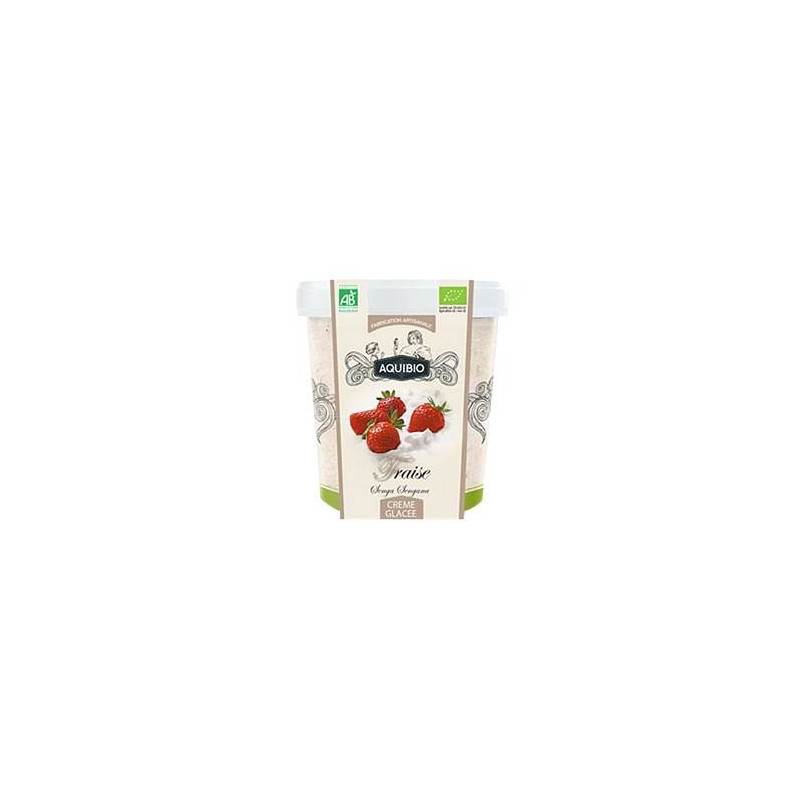 Crème glacée 500ml Fraise