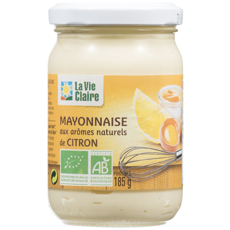Mayonnaise au citron bio