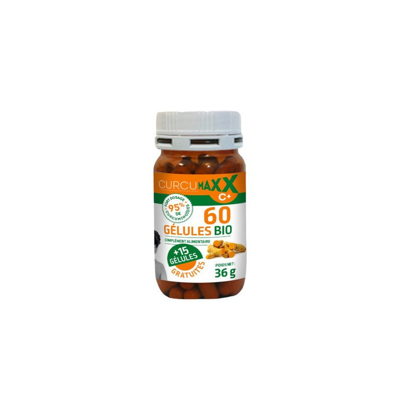 CURCUMAX 60+15 GELULES OFFERT