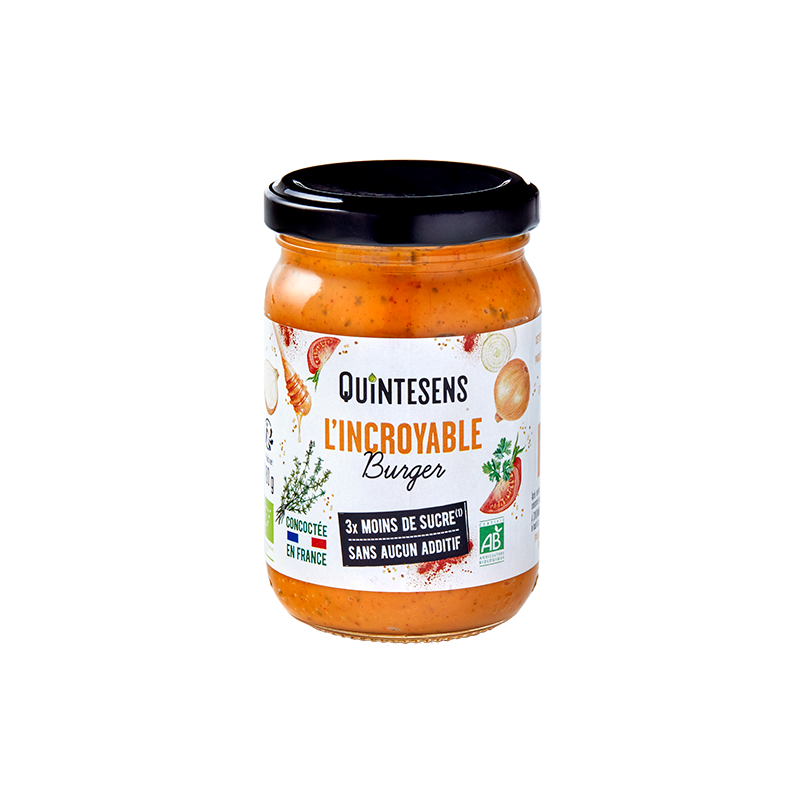L'INCROYABLE SAUCE BURGER QUINTESENS